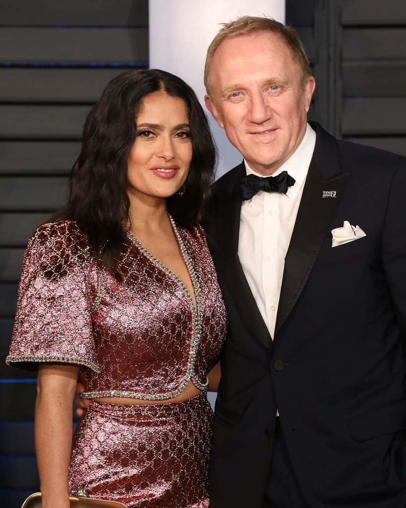 Salma Hayek y François-Henri Pinault