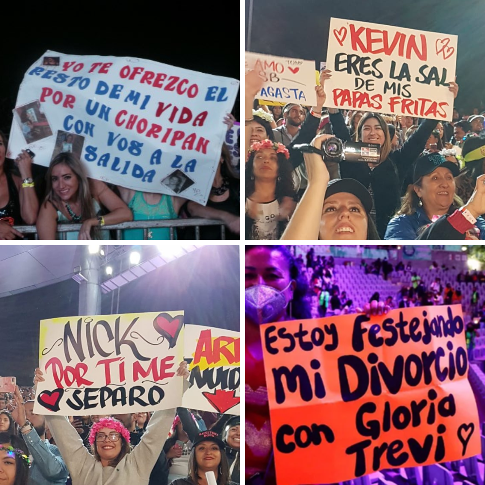 Las mejores 45 pancartas graciosas en los últimos conciertos